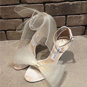 Jimmy Choo Aveline 100 Sandal Heel